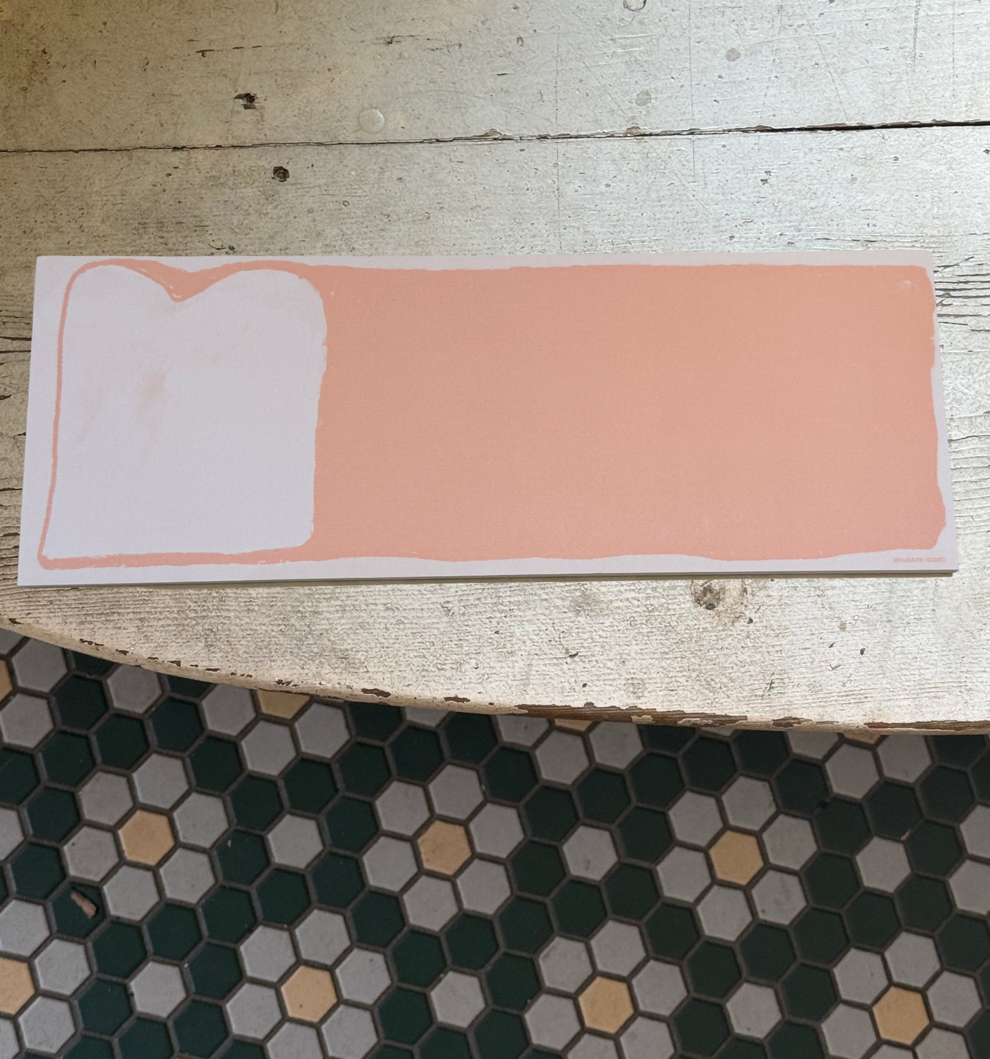 Bread Loaf Tear-Off Notepad