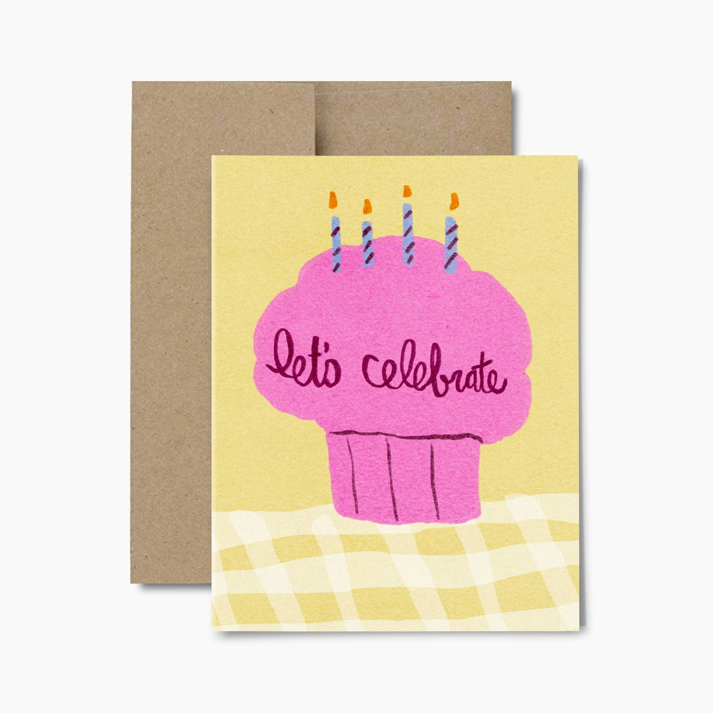 Celebrate Cake Card by Rhubarb Rodeo
