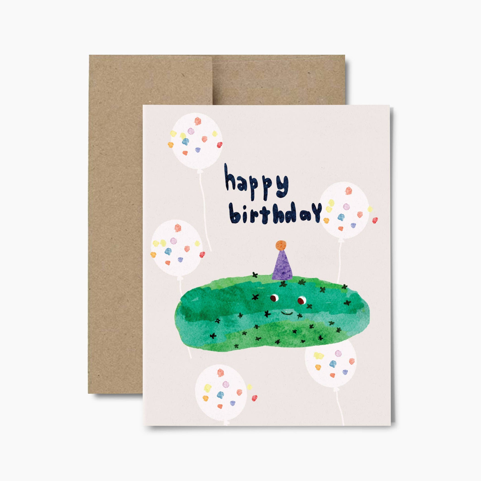 Pickle Birthday Card by Rhubarb Rodeo