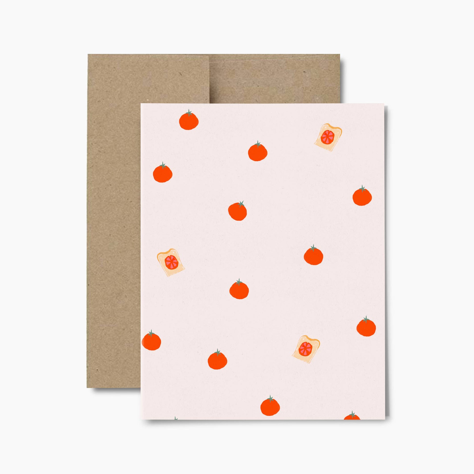 Blank Tomato Sandwich Card by Rhubarb Rodeo