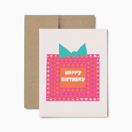 Birthday Present Card by Rhubarb Rodeo