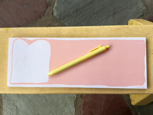 Bread Loaf Tear-Off Notepad