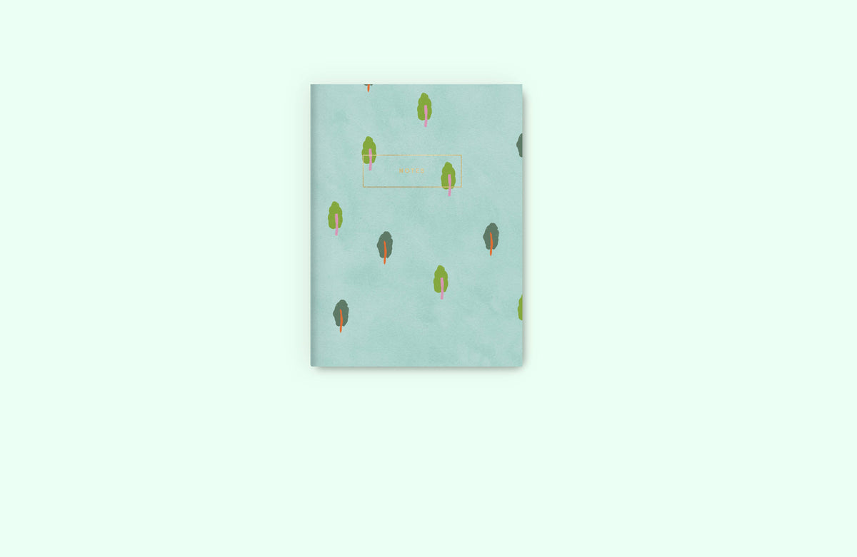 Mini Notebook Rhubarb by Rhubarb Rodeo