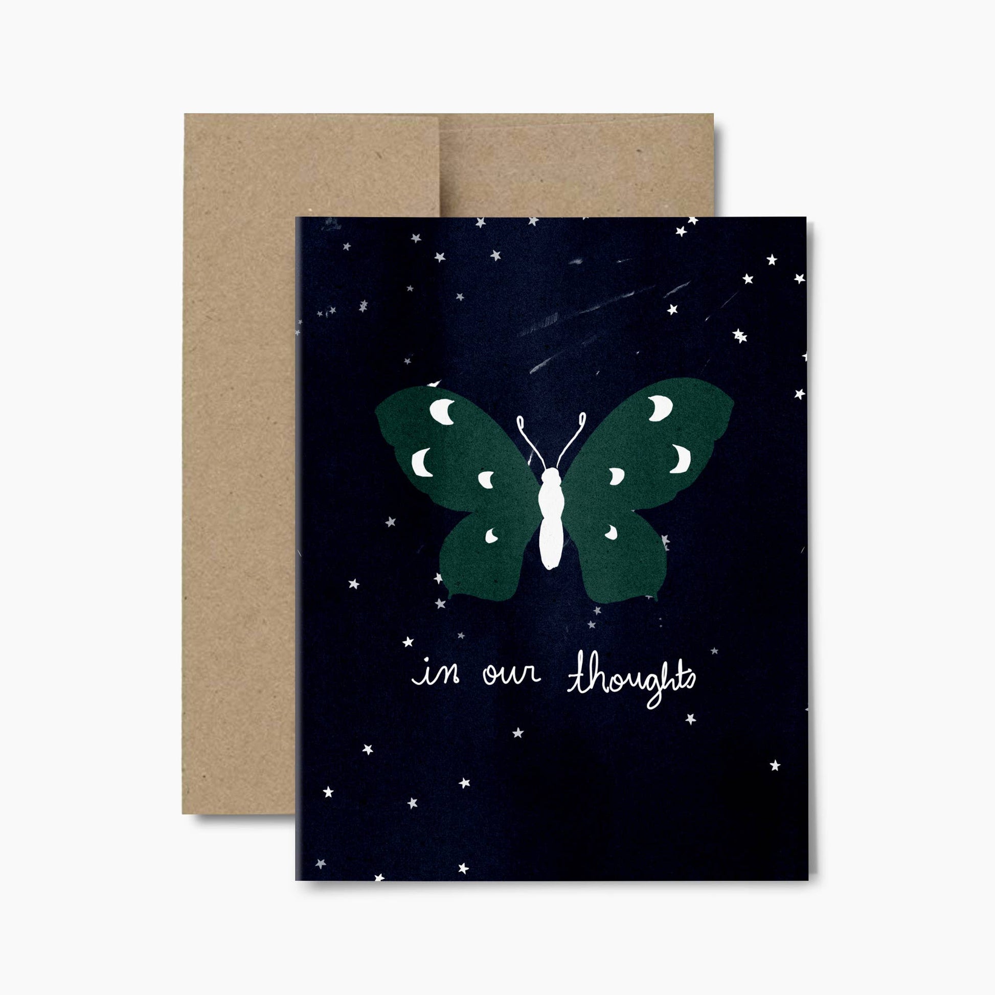 In Our Thoughts Moth by Rhubarb Rodeo